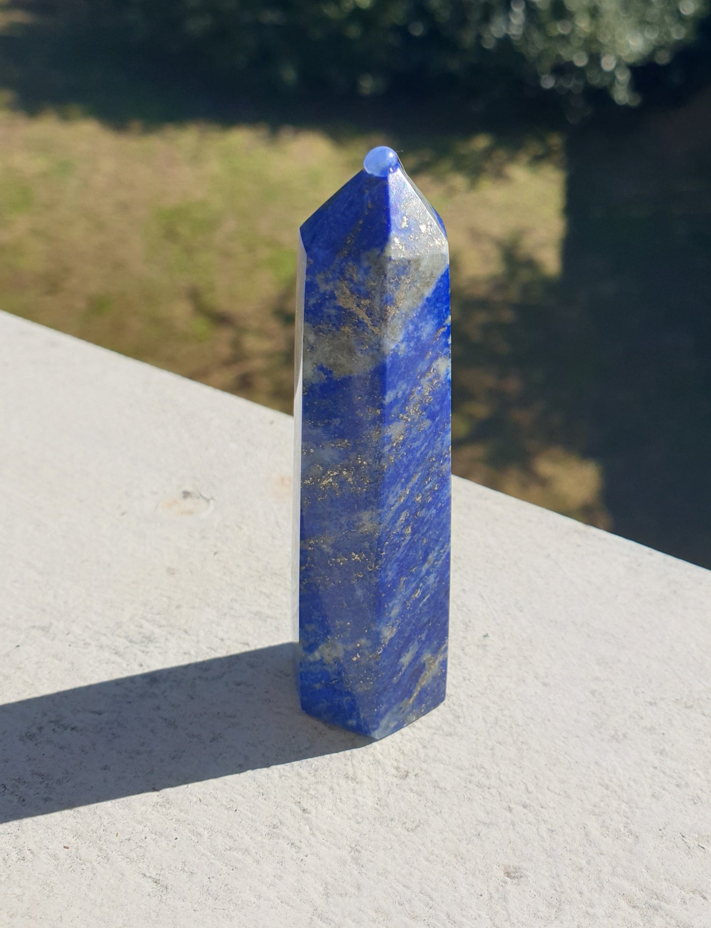 LAPIS LAZULI POINT 61.7G