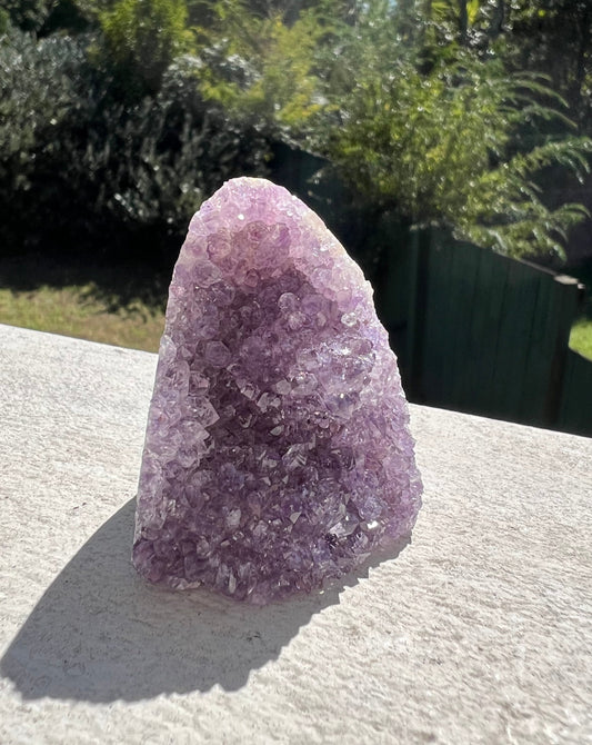 AMETHYST CLUSTER CATHEDRAL 110G